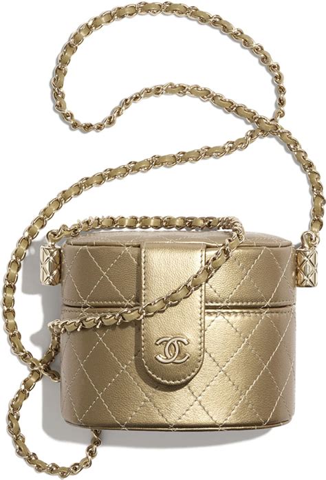 chanel vanity with chain 2020|chanel clutch bag with chain.